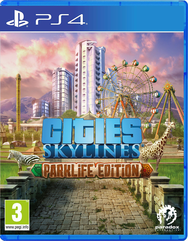 Игра Cities: Skylines. Parklife Edition (PlayStation 4, русские субтитры)