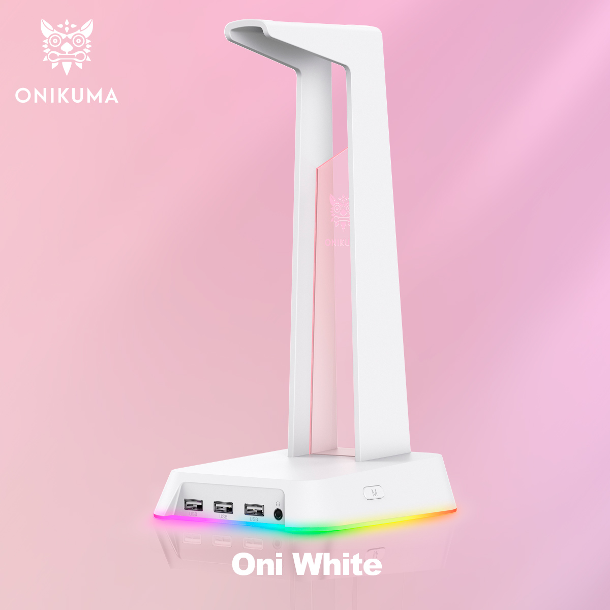

Подставка для наушников Onikuma Oni White ST-2-W, Белый, Oni