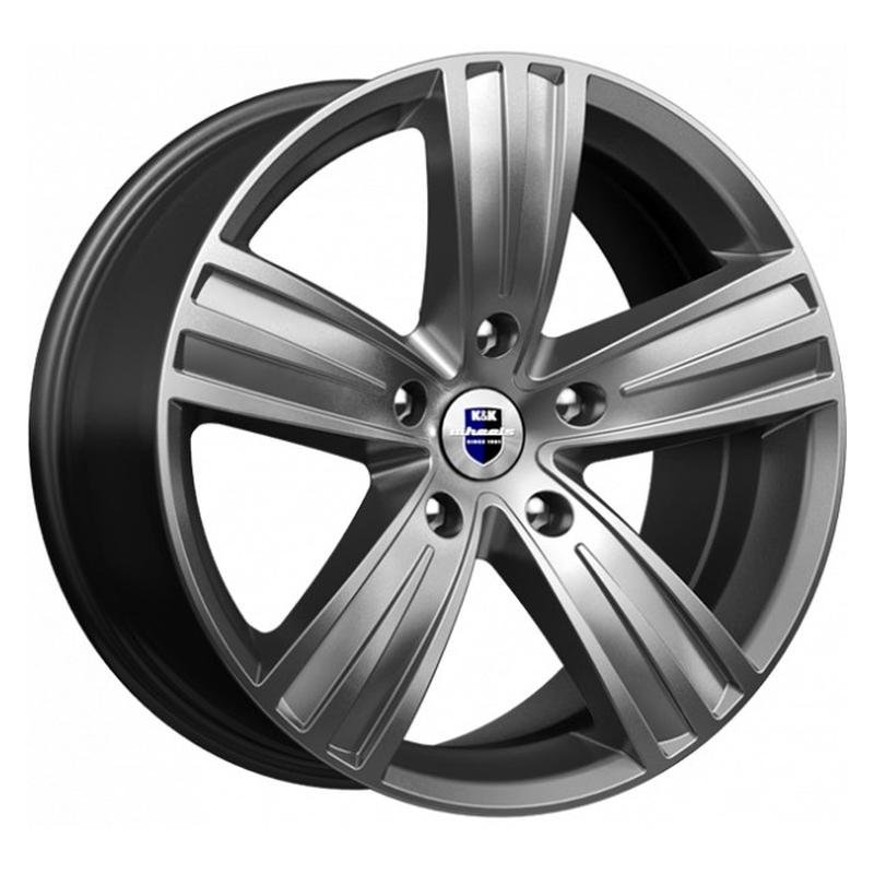 

Колесный диск K&K да Винчи 7.5x17/5x120 D72.6 ET47 дарк платинум, Серый;серебристый