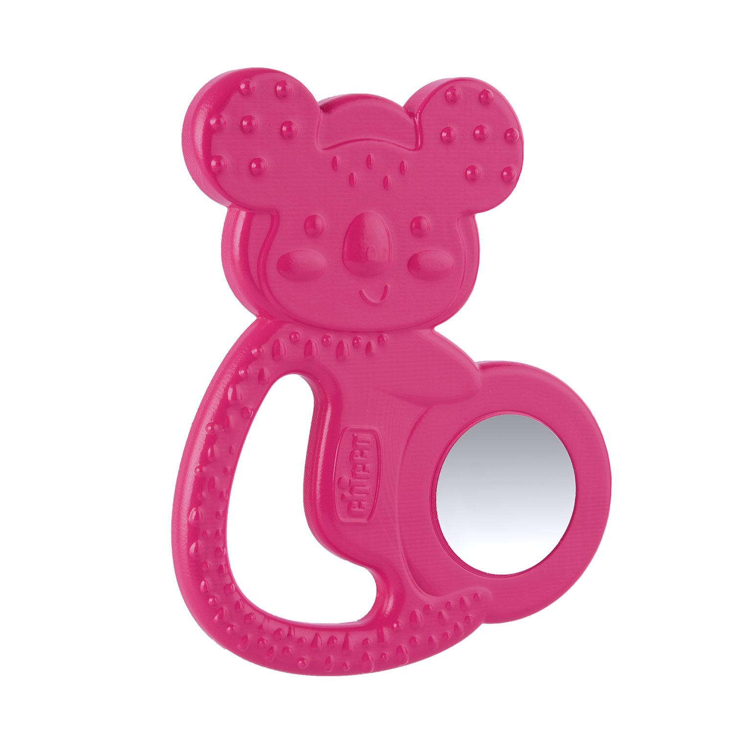 Игрушка с зубным кольцом Chicco Коала, розовая, 4мес+