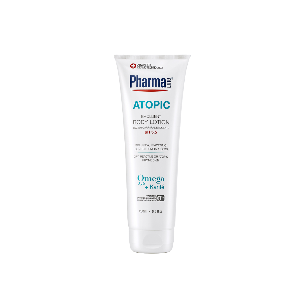 Молочко для тела PharmaLine смягчающее для сухой и чувствительной кожи Atopic 200 мл 1 шт