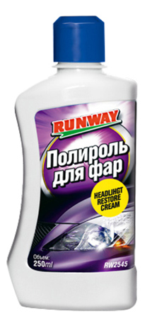 Полироль для фар Runway RW2545 0,25 л