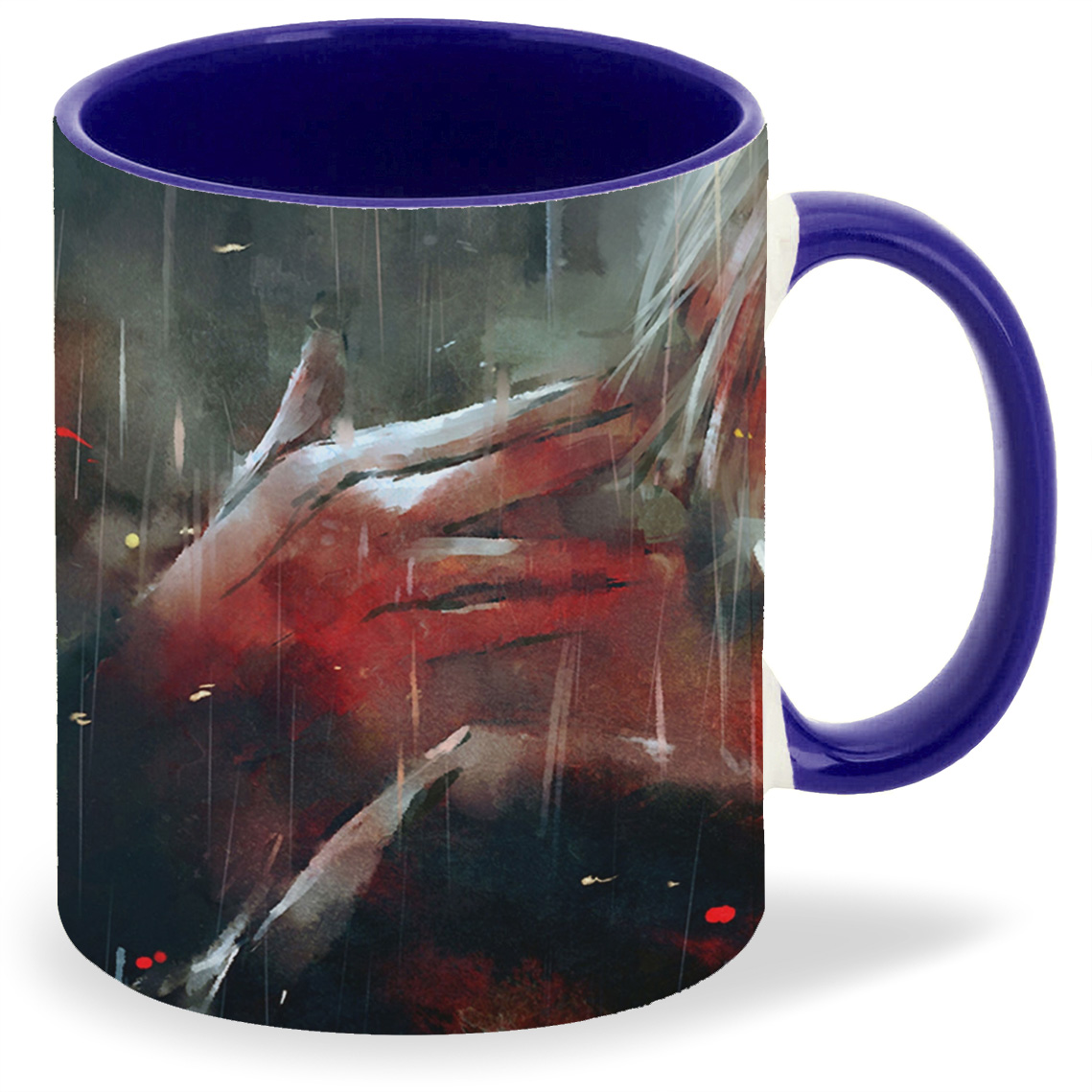 

Кружка CoolPodarok Аниме Токийский Гуль Кен Канеки пальцы пистолетом, Аниме Токийский Гуль Кен Канеки пальцы пистолетом