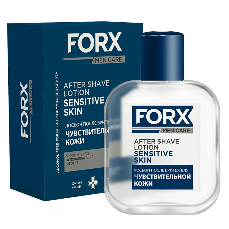 фото Лосьон после бритья forx men care sensitive skin 100 мл