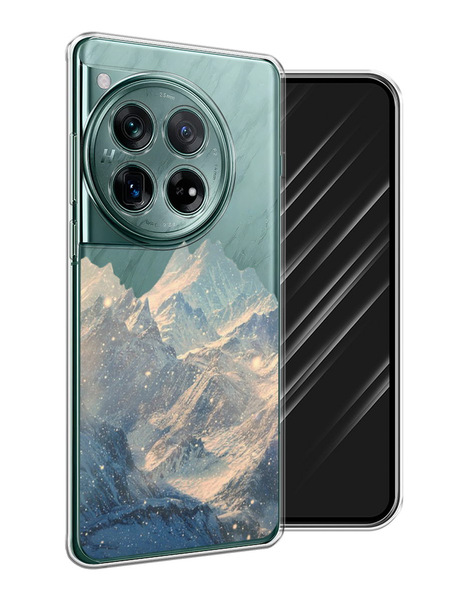 

Чехол Awog на OnePlus 12 "Горы арт 2", Серый, 154450-1