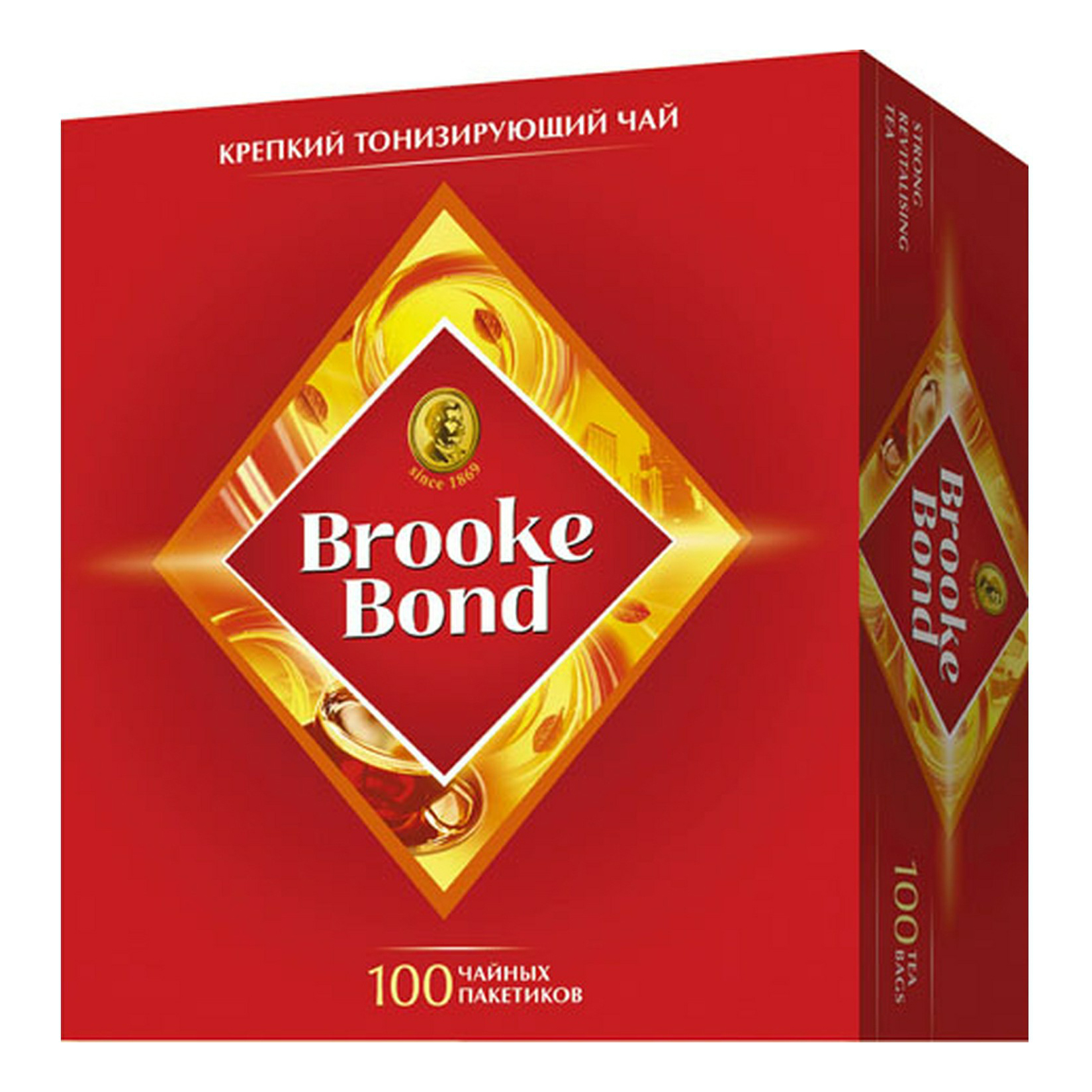 

Чай черный Brooke Bond в пакетиках 1,8 г х 100 шт
