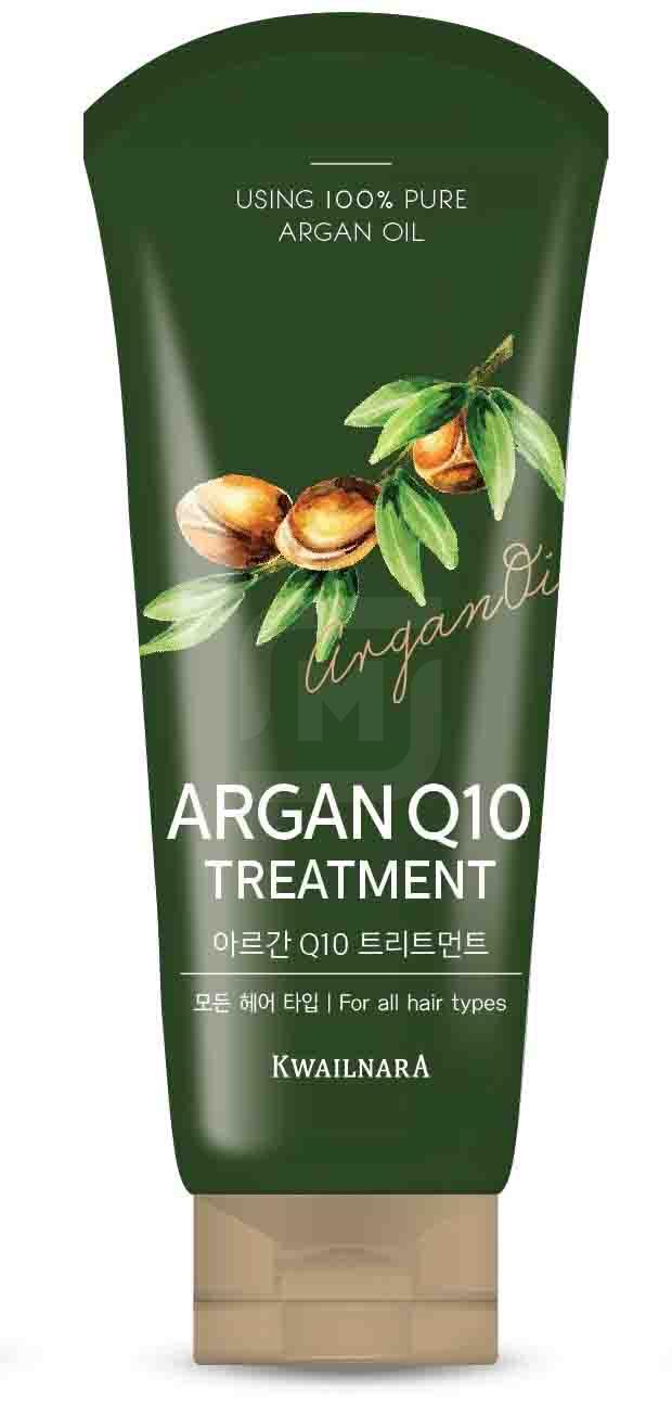 Маска Kwailnara Argan Q10 Treatment восстанавливающая для поврежденных волос 200 г