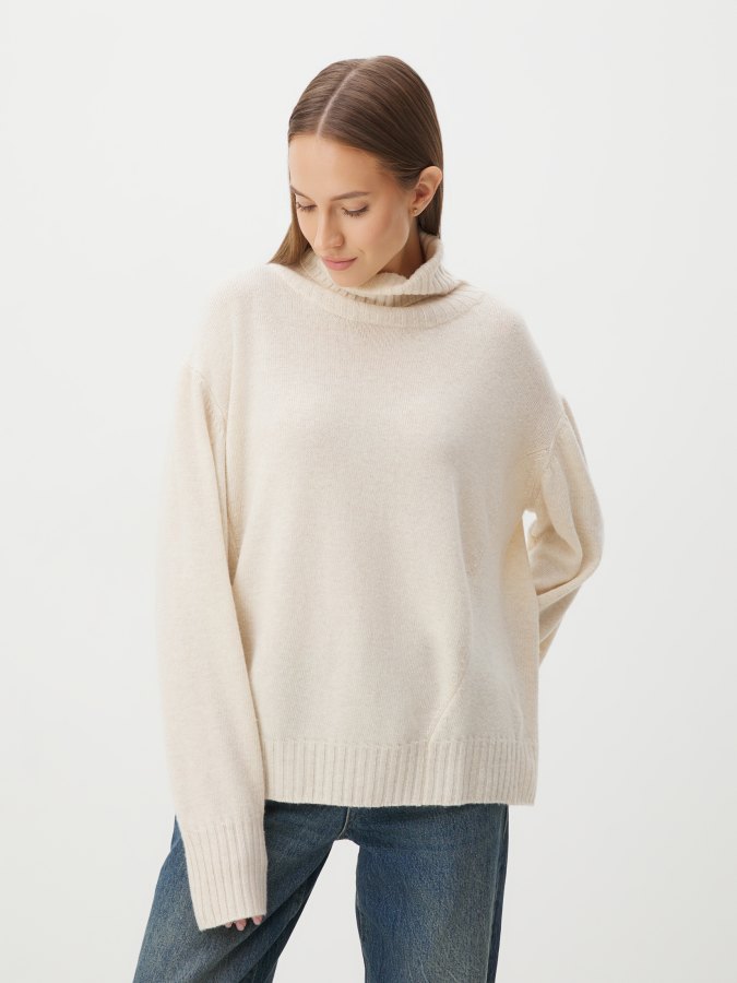 

Свитер женский Maison David Jacket-1 бежевый L, Jacket-1
