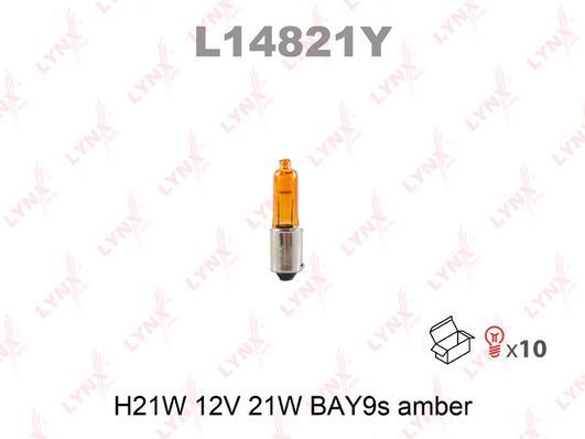 

Лампа LYNXauto 21W BAY9S L14821Y