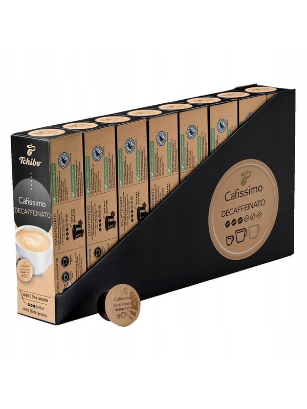 фото Кофе в капсулах cafissimo decaffeinato mild fine aroma, 80 шт tchibo