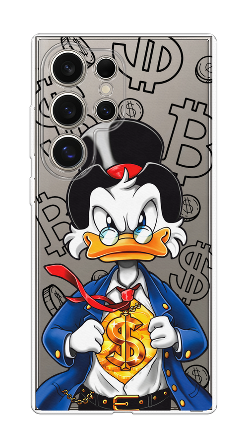

Чехол на Samsung Galaxy S25 Ultra Scrooge Goldman, Черный;белый;синий, 2110550-1