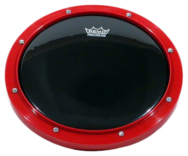 фото Тренировочный пэд remo rt-0008-58 tunable practice pad red ambassador ebony head 8