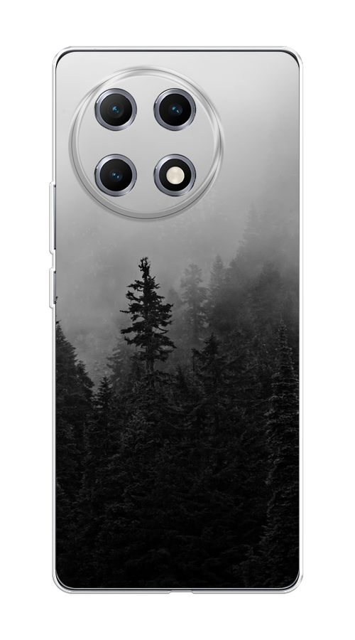 

Чехол на Tecno Camon 30S Туманный лес, Серый;черный, 309650-1