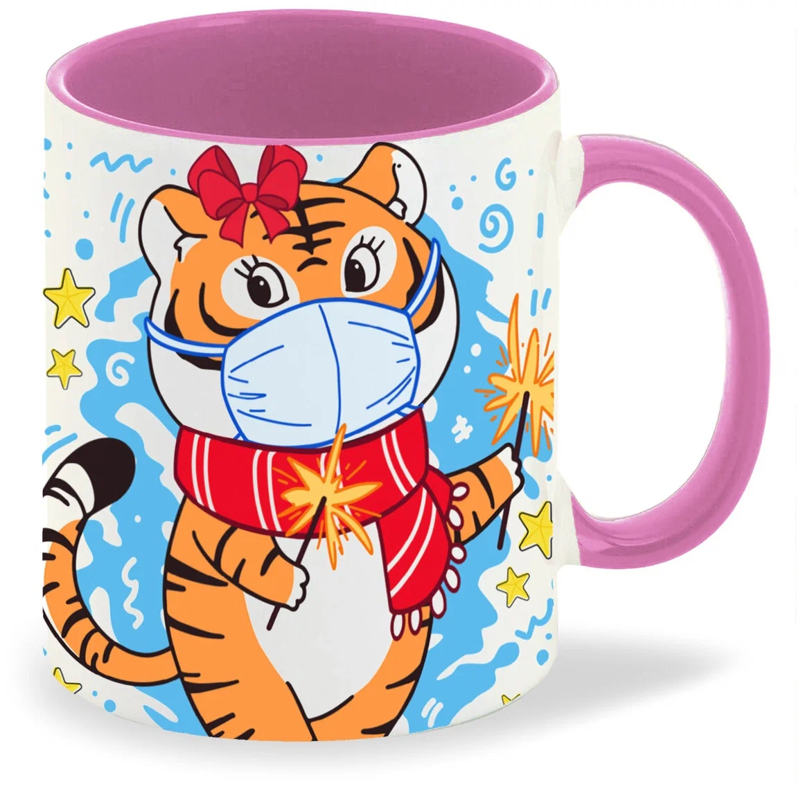 

Кружка CoolPodarok Любимая дочка тигрица