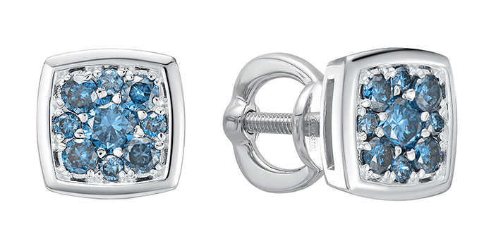 

Серьги из белого золота с бриллиантом Vesna jewelry 41838-251-216-00, 41838-251-216-00
