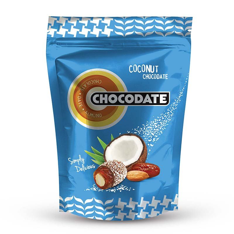 Конфеты Chocodate Exclusive Pouch Milk Coconut 100 г