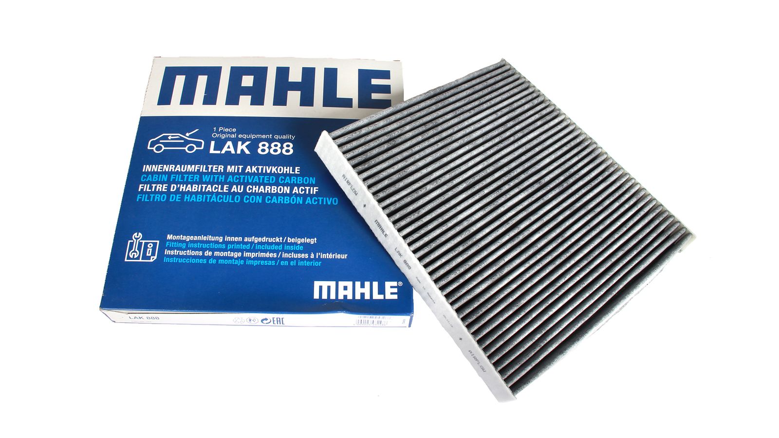 

Фильтр Салона Угольный Mahle/Knecht lak888