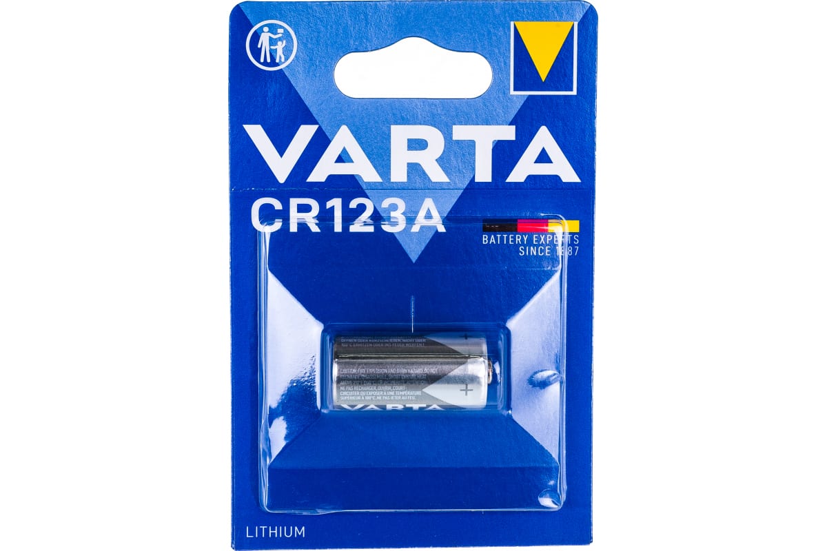 VARTA Батарейка Батарейка VARTA Photo CR123A 0 батарейка varta aaa аа мизинчиковая lr03 lr6 1 5 в 1260 2960 мач 4 4 шт