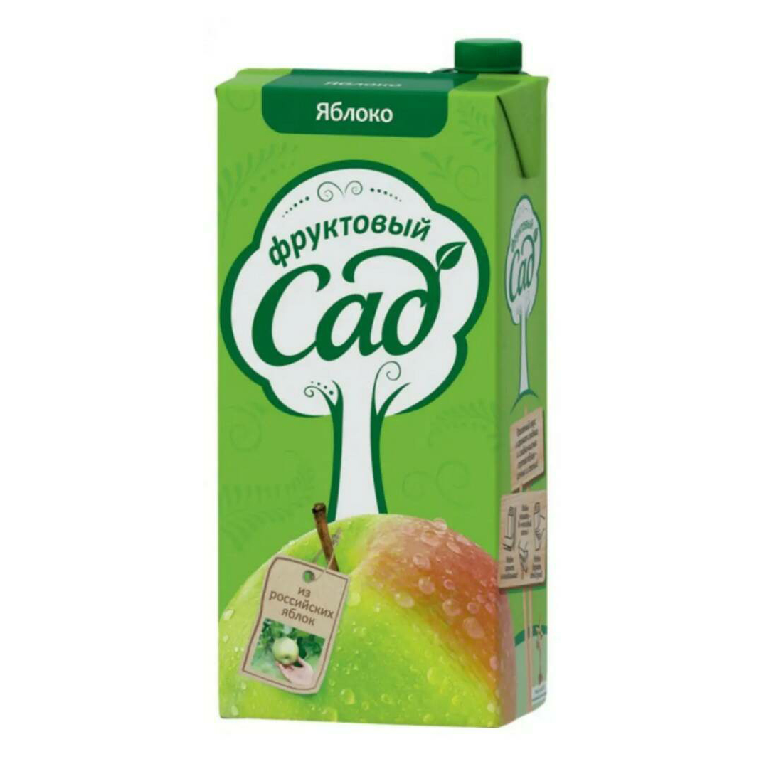 

Нектар детский Фруктовый Сад Яблочный осветленный с 3 лет 1,93 л