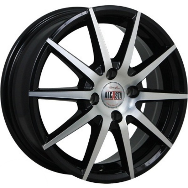 

Колесный диск Alcasta M53 (BKF) 6.5xR16 ET50 4*100 D60.1, Черный