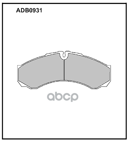 

Тормозные колодки ALLIED NIPPON задние дисковые ADB0931