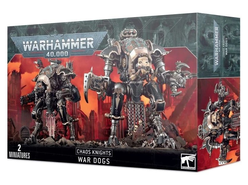 

Миниатюры для игры Games Workshop Warhammer 40000: Chaos Knights - Wardogs 43-64, Chaos Knights - Wardogs