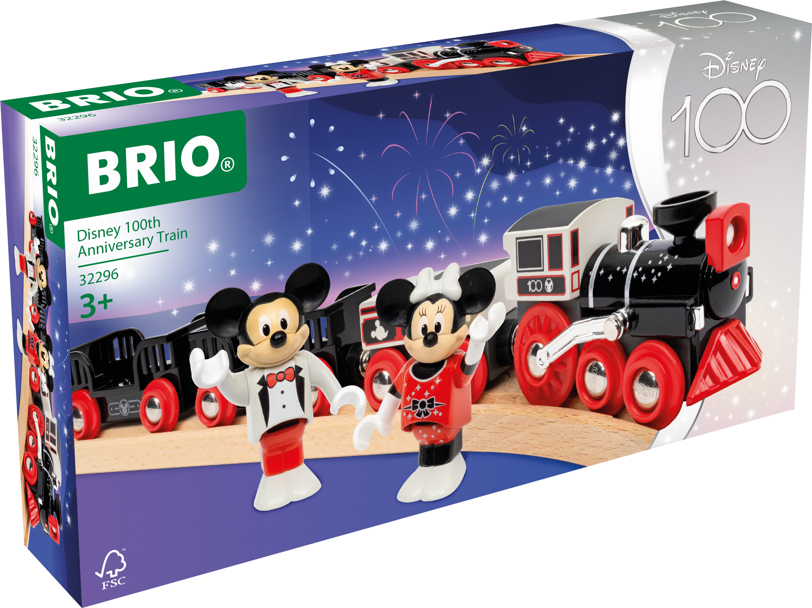 

Поезд Brio 32296 к 100-летию Диснея, Черный, 32296