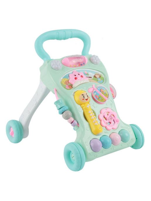 

Ходунки-игровой центр 2в1 Tommy PLAY 343 green/зеленый