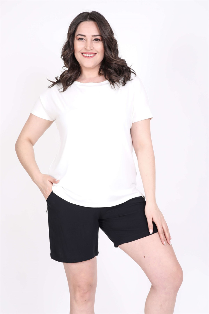 

Футболка женская My Line Moda 843 белая 3XL, Белый, 843