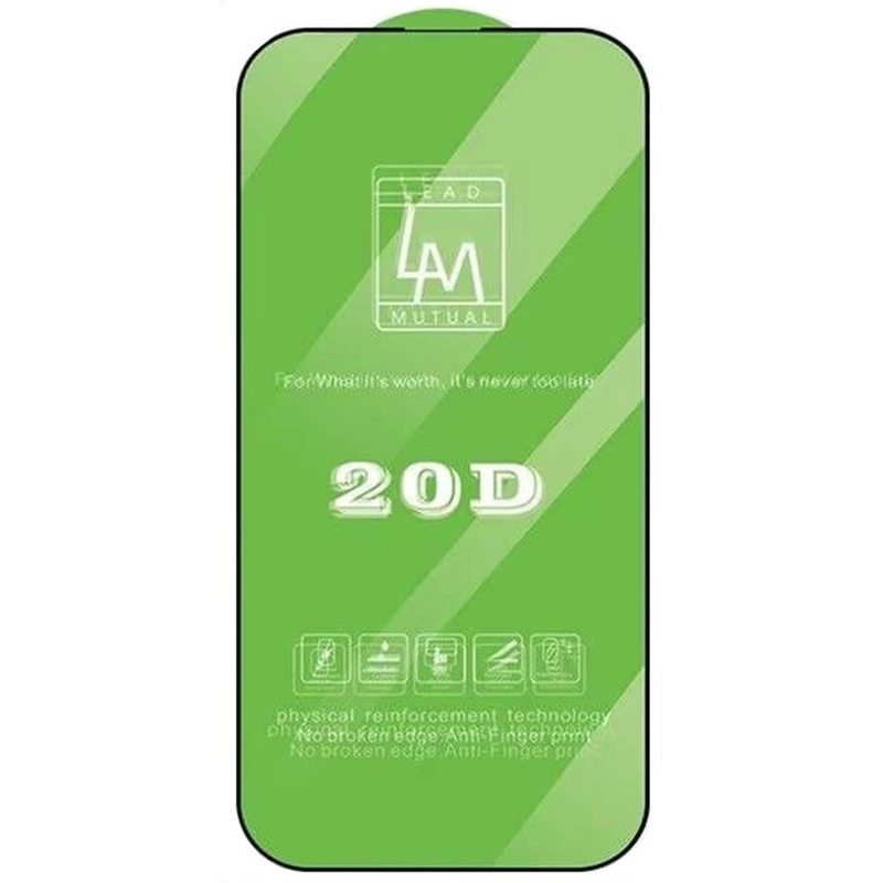 

Защитное стекло на iPhone 14 Pro Max (6.7), 20D, черное, X-CASE