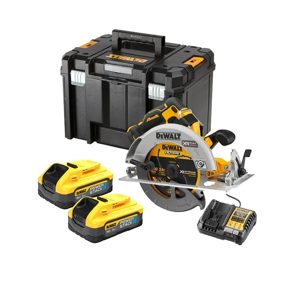 фото Аккумуляторная дисковая пила dewalt dcs573h2t