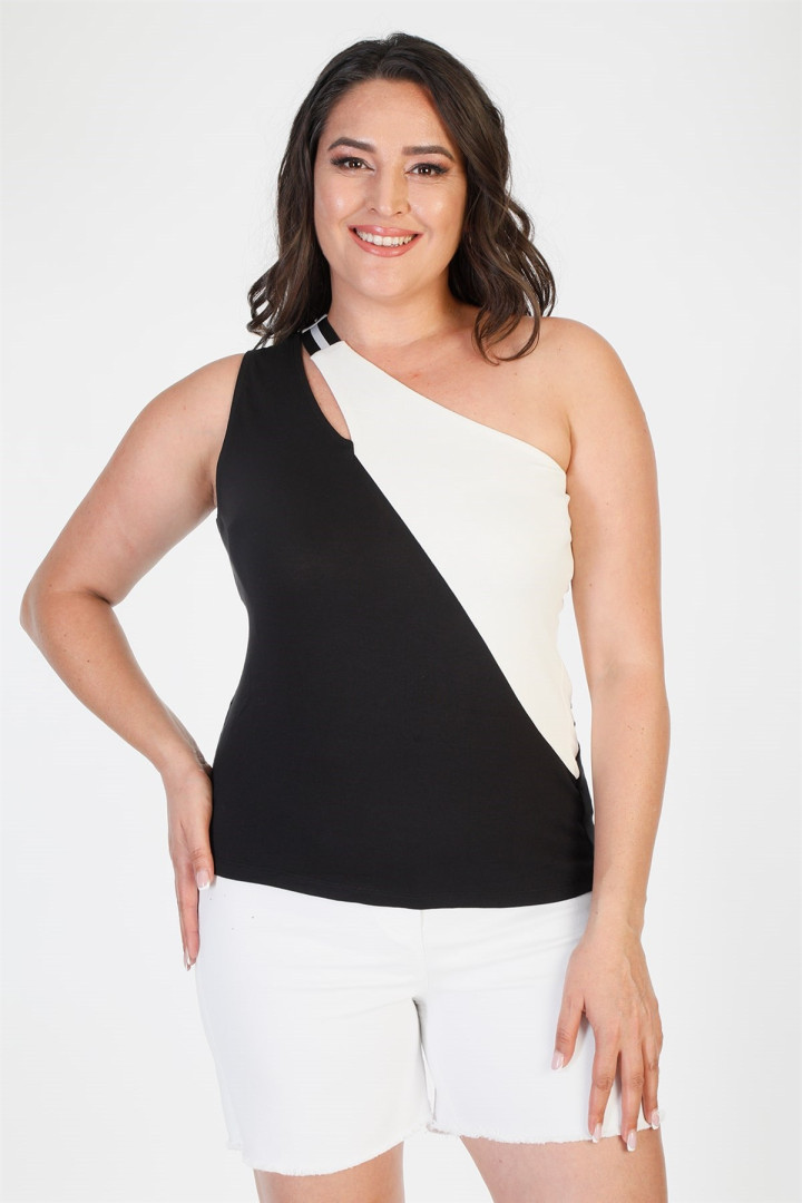 

Топ женский My Line Moda 1415 черный 3XL (товары доставляются из-за рубежа), 1415