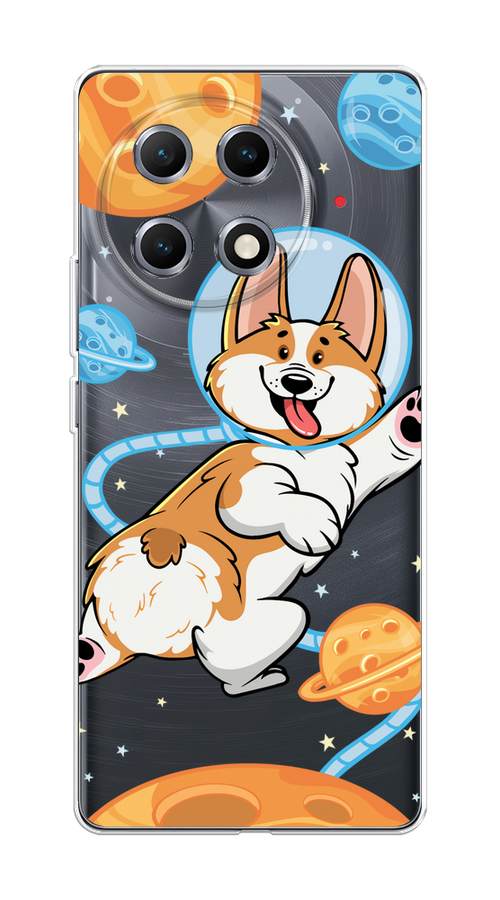 

Чехол на Tecno Camon 30S Корги-космонавт, Голубой;бежевый;белый, 309650-1