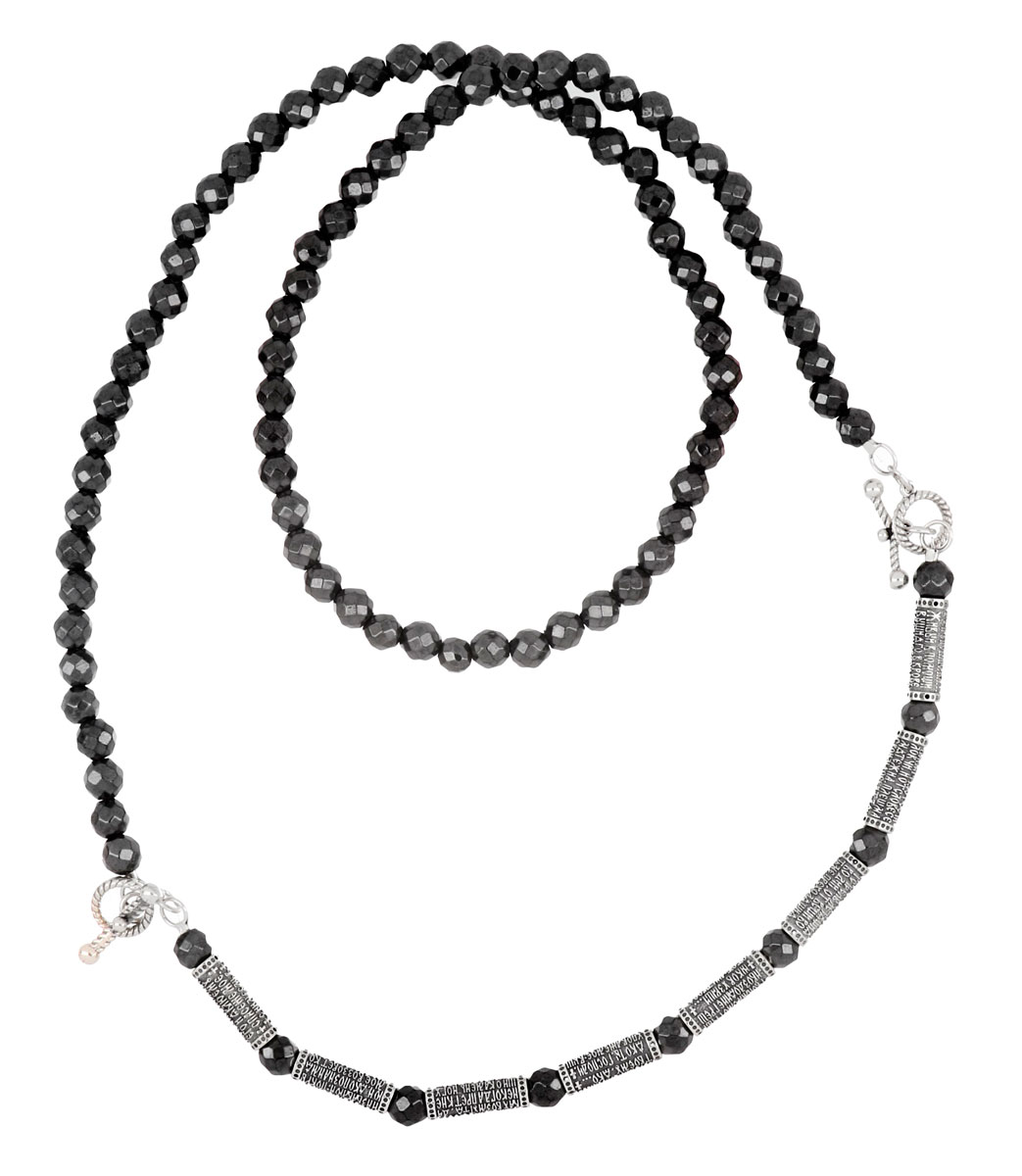 

Колье из серебра с гематитом 50,5 см Иордань B-KN-008-gematit-chjornyj, B-KN-008-gematit-chjornyj