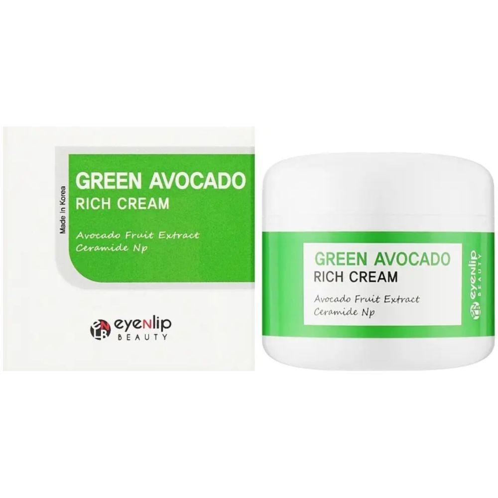 

Крем для лица Eyenlip питательный с маслом авокадо Green Avocado Rich Cream 50мл, KT-8809555253297