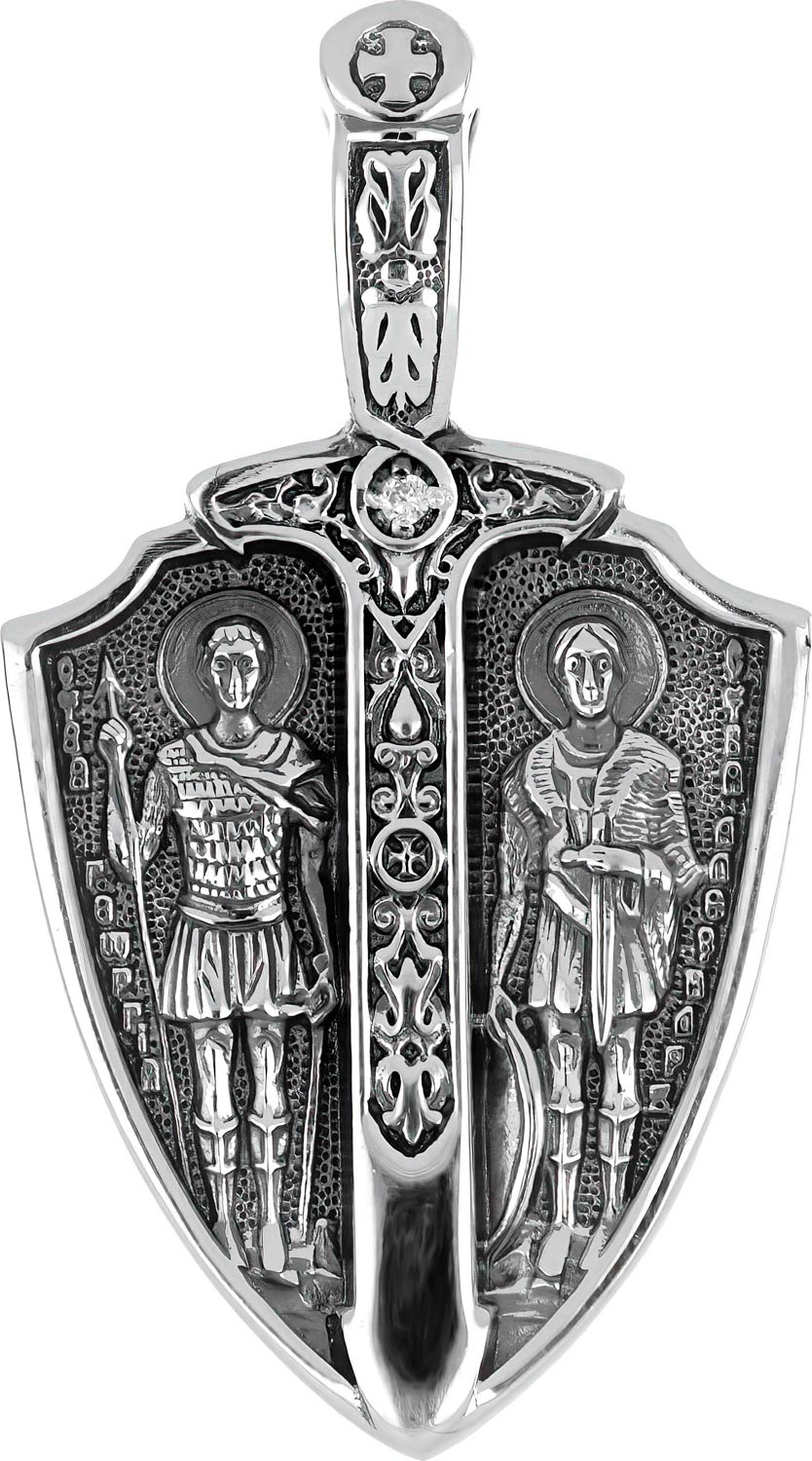 

Кулон из серебра Иордань B-P-115-fianit, B-P-115-fianit