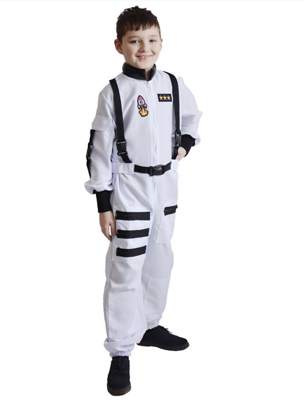 фото Карнавальный костюм артэ театральная галерея космонавта, белый vl07-lk-03-km02 р.152