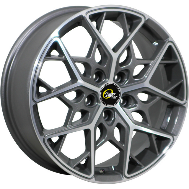 

Колесный диск CROSS_STREET_Россия CR-20 7x17/5x114.3 D67.1 ET50, Серый;серебристый