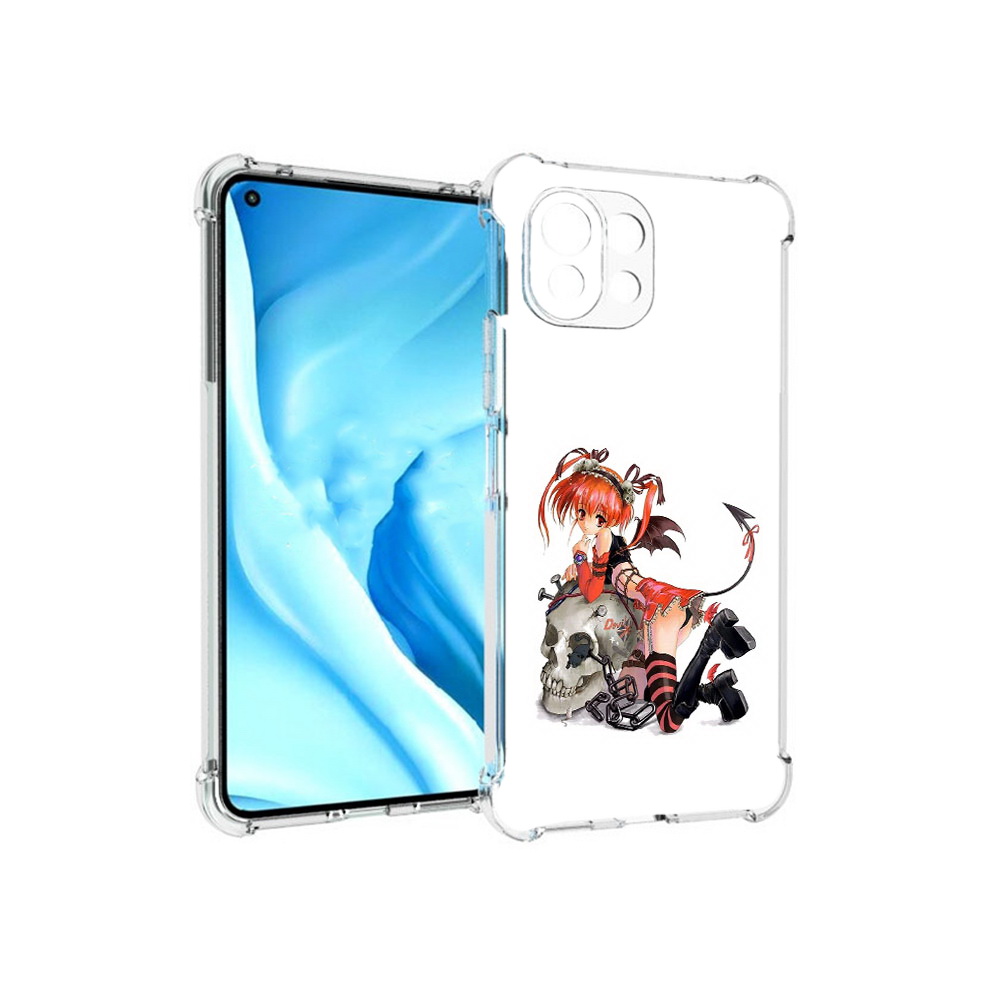 

Чехол MyPads Tocco для Xiaomi Mi 11 Lite аниме (PT159462.256.221), Прозрачный, Tocco