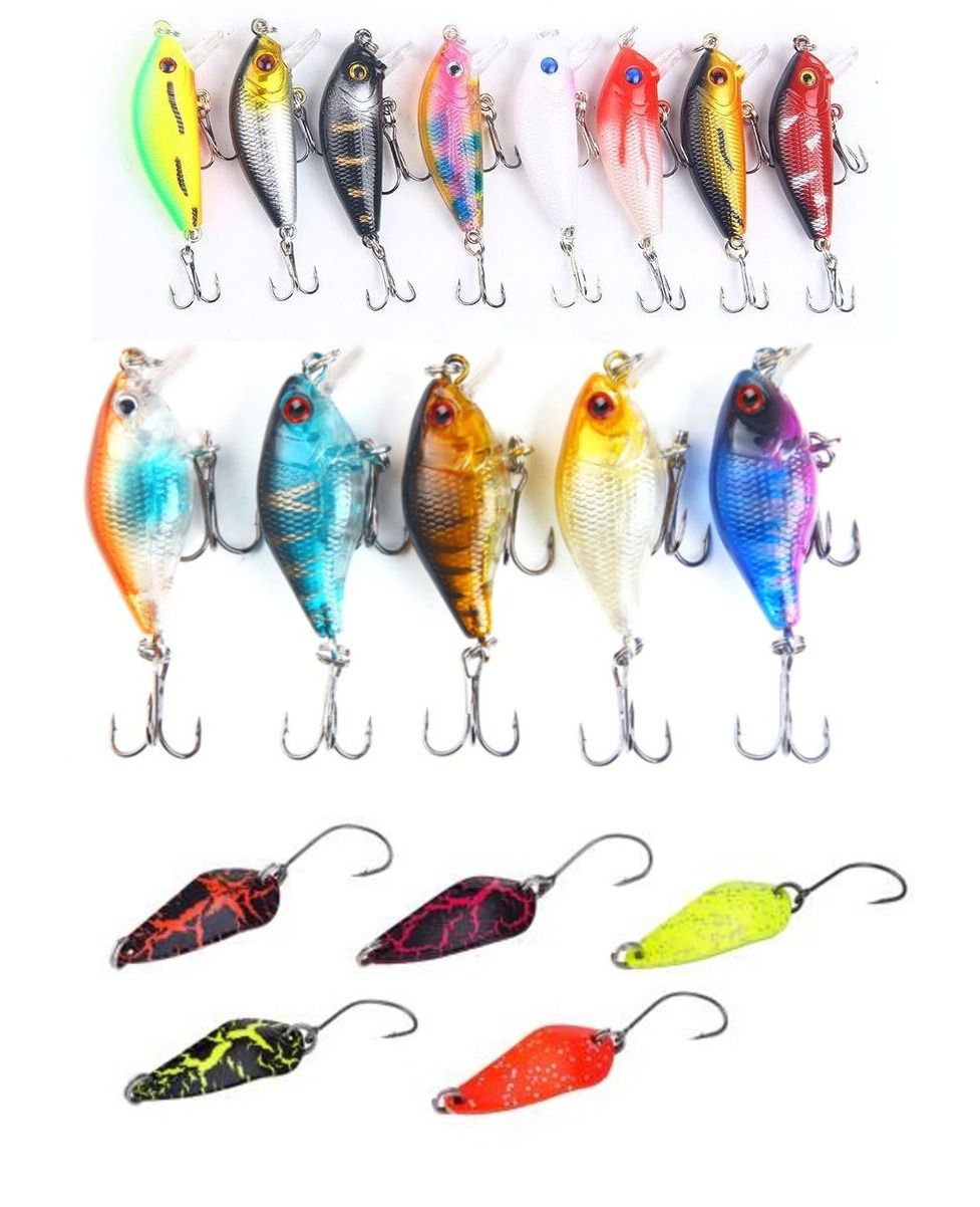 

Форелевые блесны. 18 штук. Lucky Fish. KIT377, KIT377