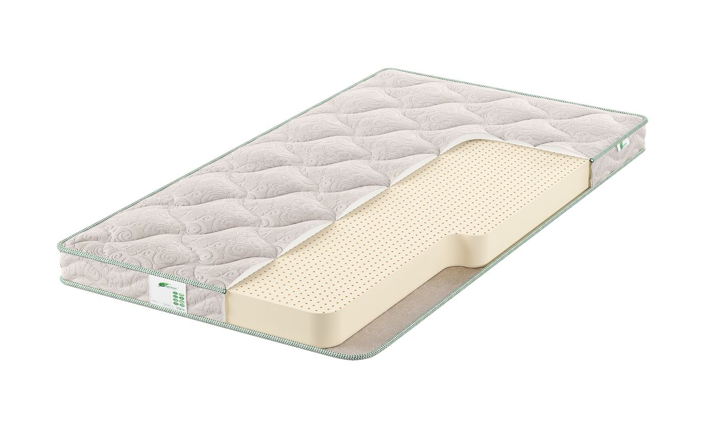 

Матрас анатомический беспружинный Agreen Mono Washington 110х200х14, Белый, Mono Washington