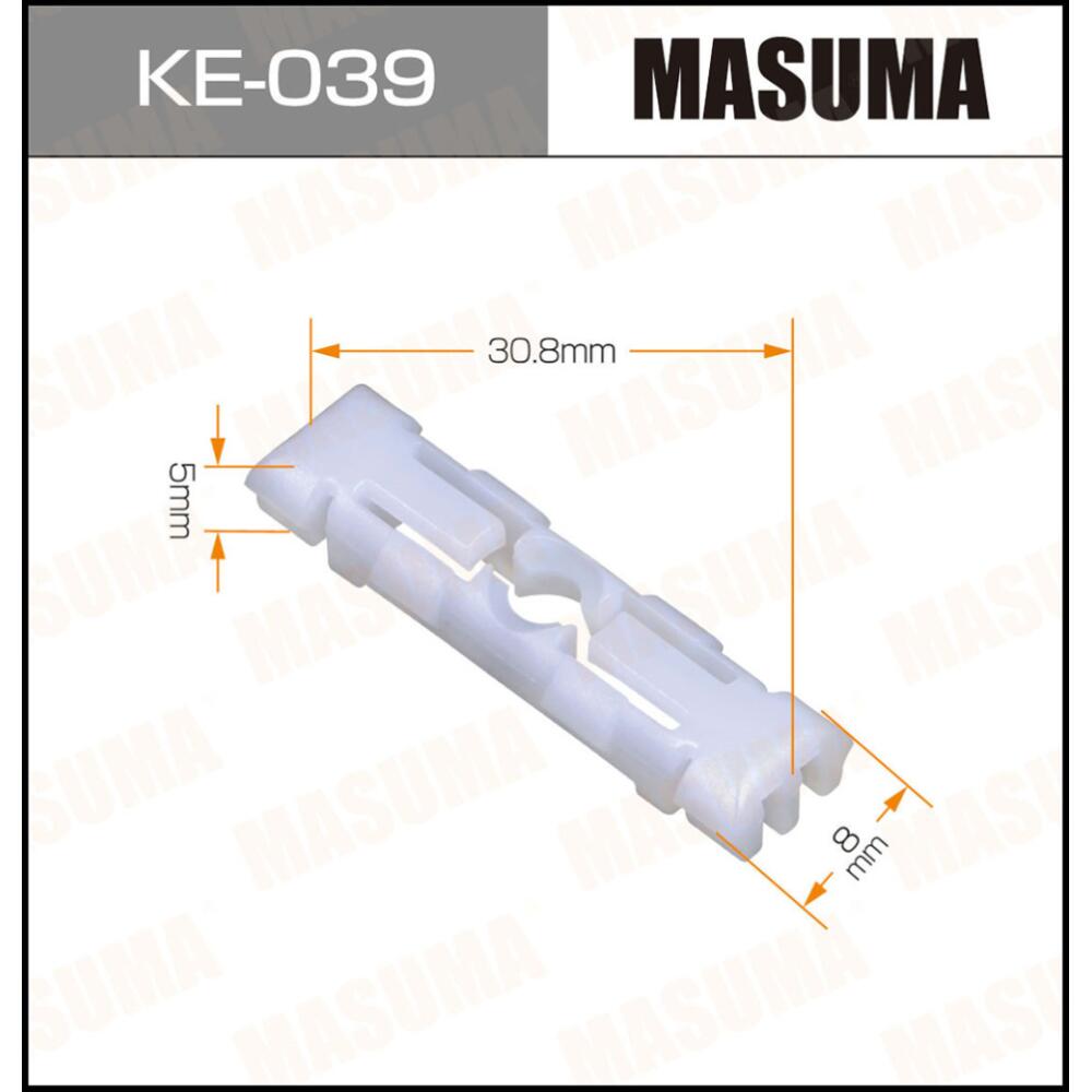 

Клипсы автомобильные Masuma KE-039 10 штук, KE-039