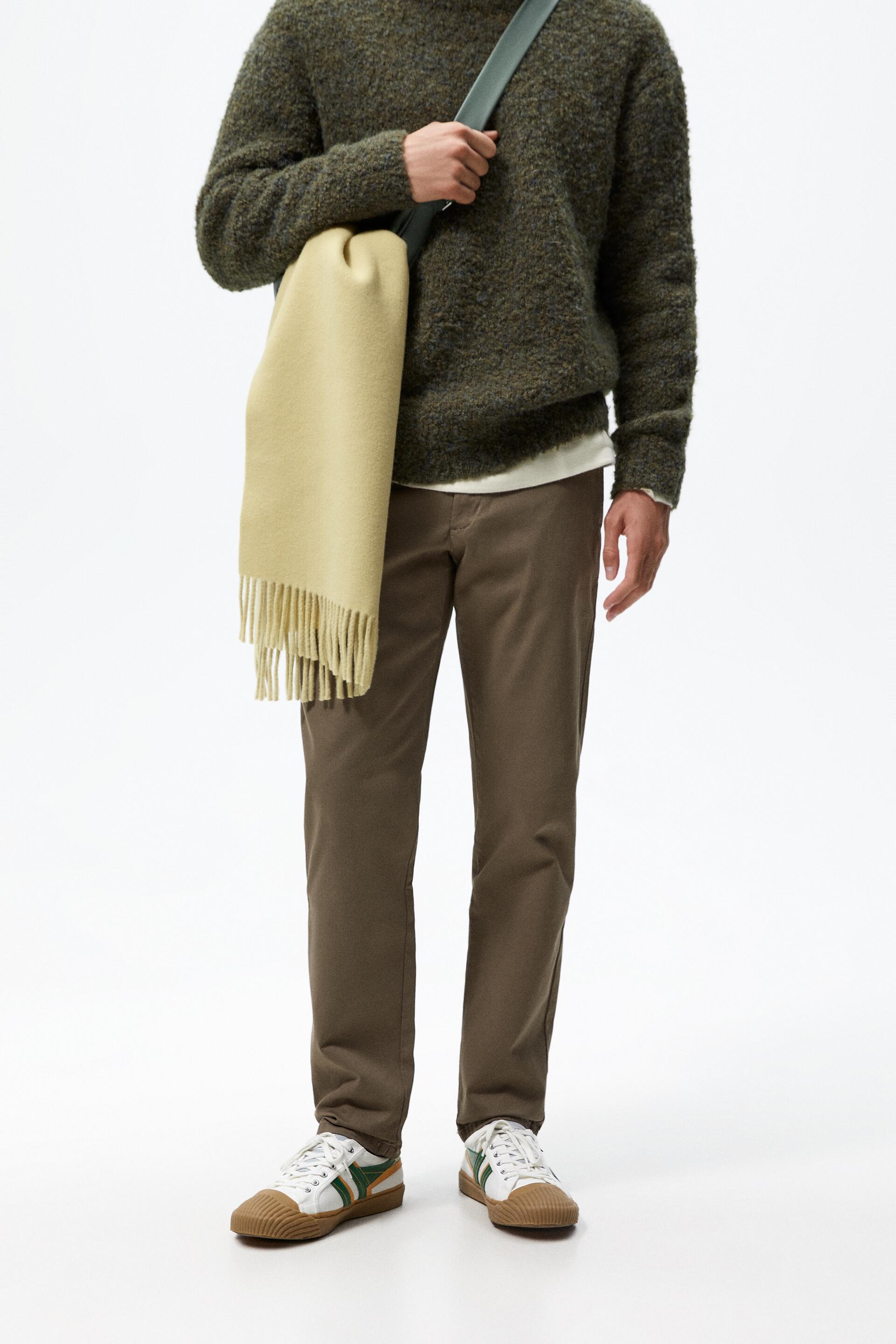 

Брюки мужские ZARA 09252301 бежевые 36, 09252301