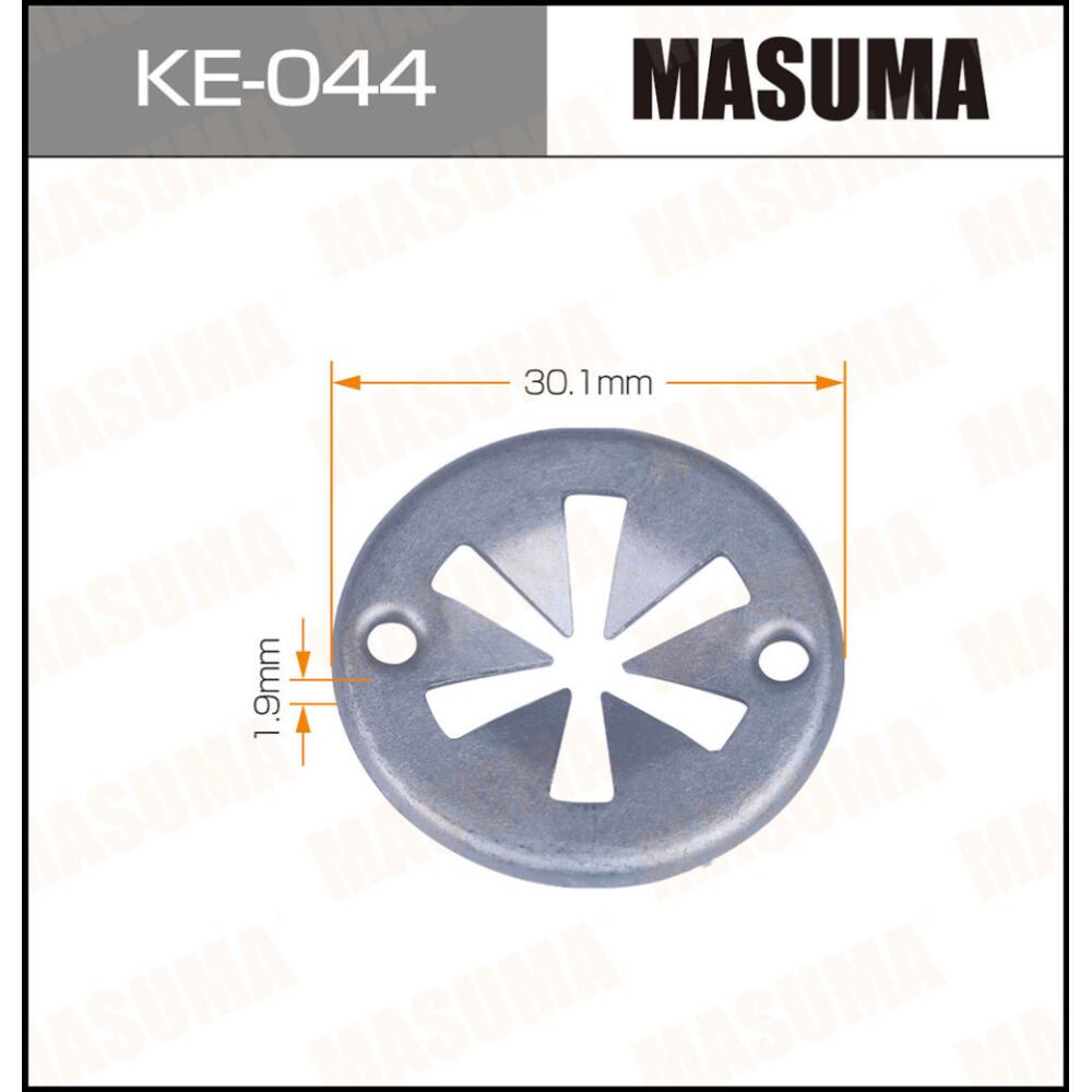 

Клипсы автомобильные Masuma KE-044 10 штук, KE-044