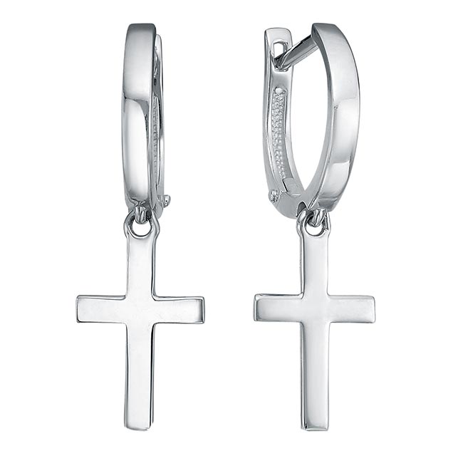 

Серьги из белого золота Delta B2202907-d, B2202907-d