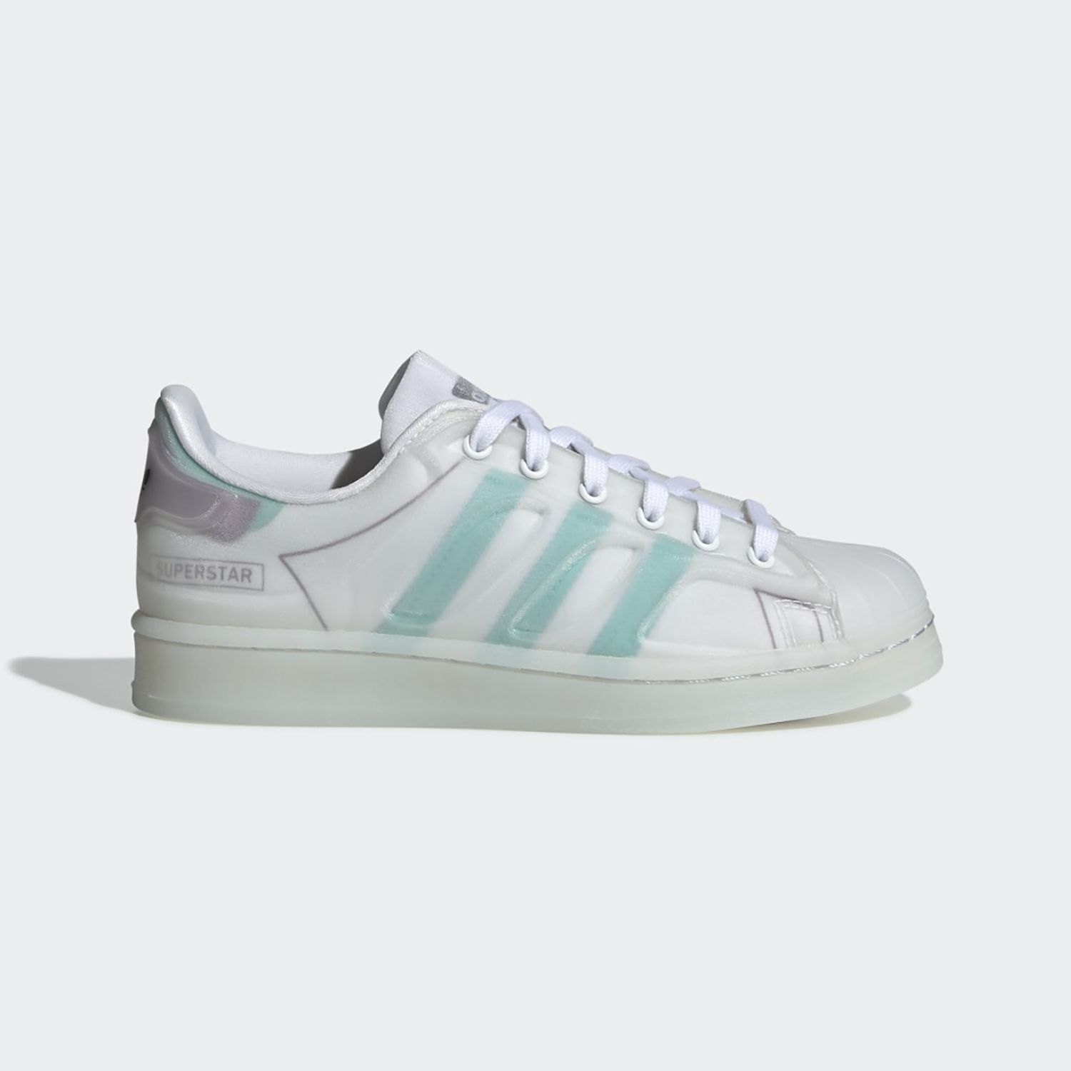 Кроссовки Adidas Superstar Futureshell J для девочек, размер 35, S42623 adidas original superstar j white kids shoes unisex girls