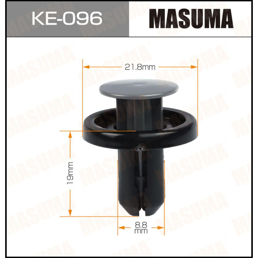 

Клипсы автомобильные Masuma KE-096 10 штук, KE-096