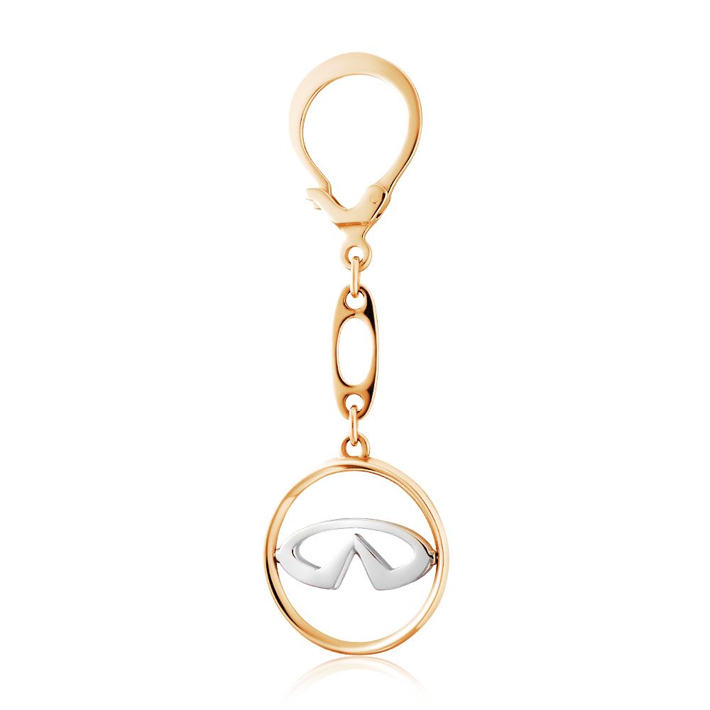 

Брелок мужской ЮВЕЛИР КАРАТ 3033751 Infiniti золотой, 3033751 Infiniti