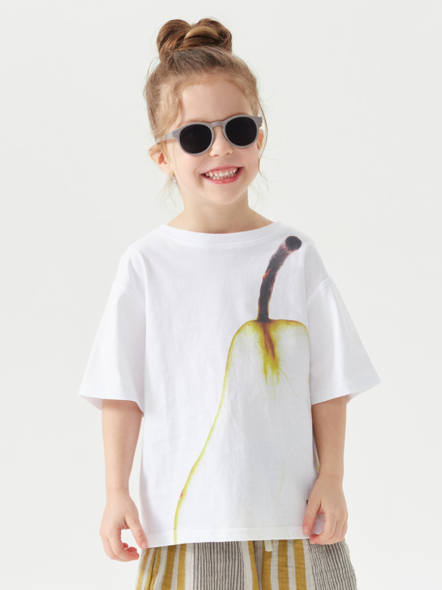 

Футболка детская Happy Baby 88211, white pear , 92, Белый, 88211