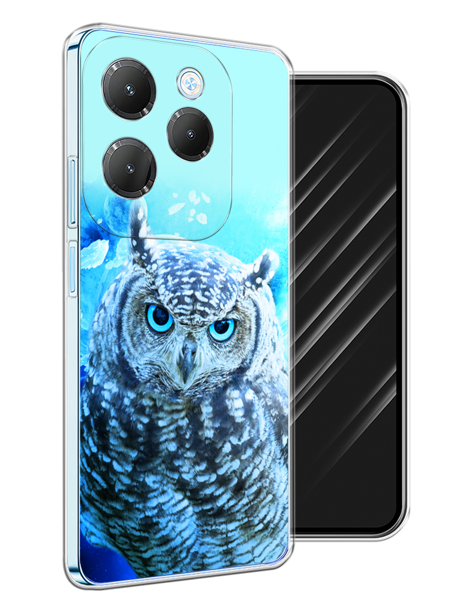 

Чехол Awog на Infinix HOT 40 "Сова арт 7", Синий;голубой, 3105250-1